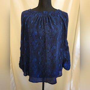 BANANA REPUBLIC Shear Blouse Size Medium
